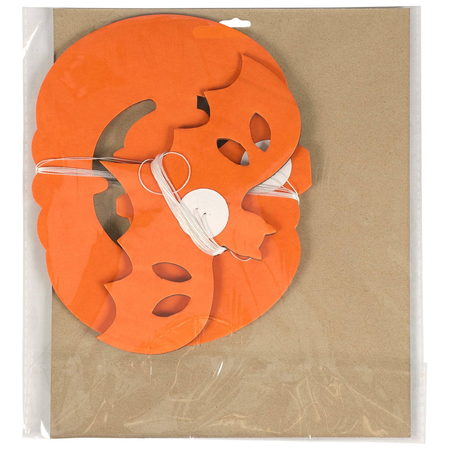 Pumpkin Bat Paper Garland Set