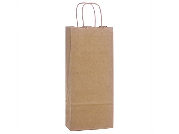 Brown Kraft Paper Retail Shopping Bags: 25 Pack / Cub 8x4.75x10"