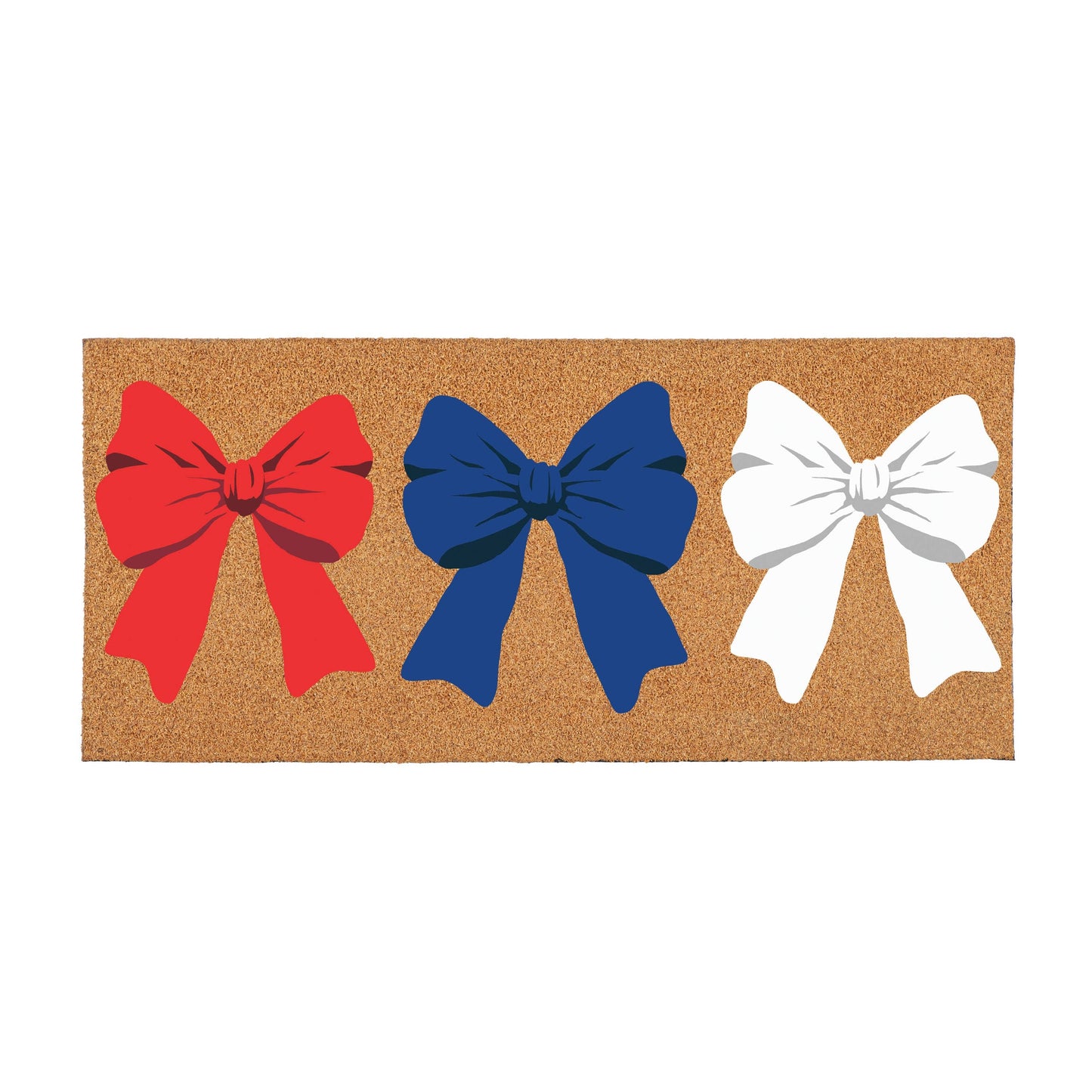 American Classic Red White & Bows Flocked Coir Sassafras Swi