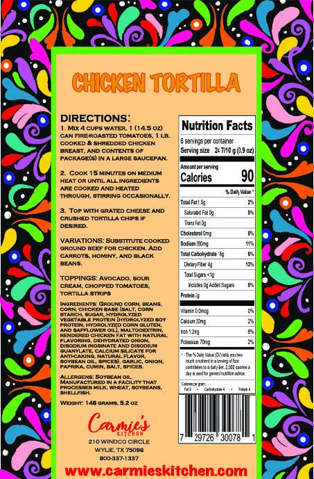Chicken Tortilla Soup Mix - Taco Tuesday Collection