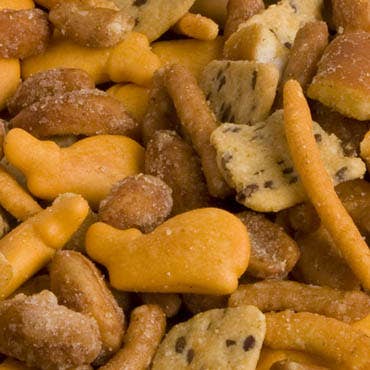 6oz Printed Bag 5 O'Clock Crunch Snack Mix