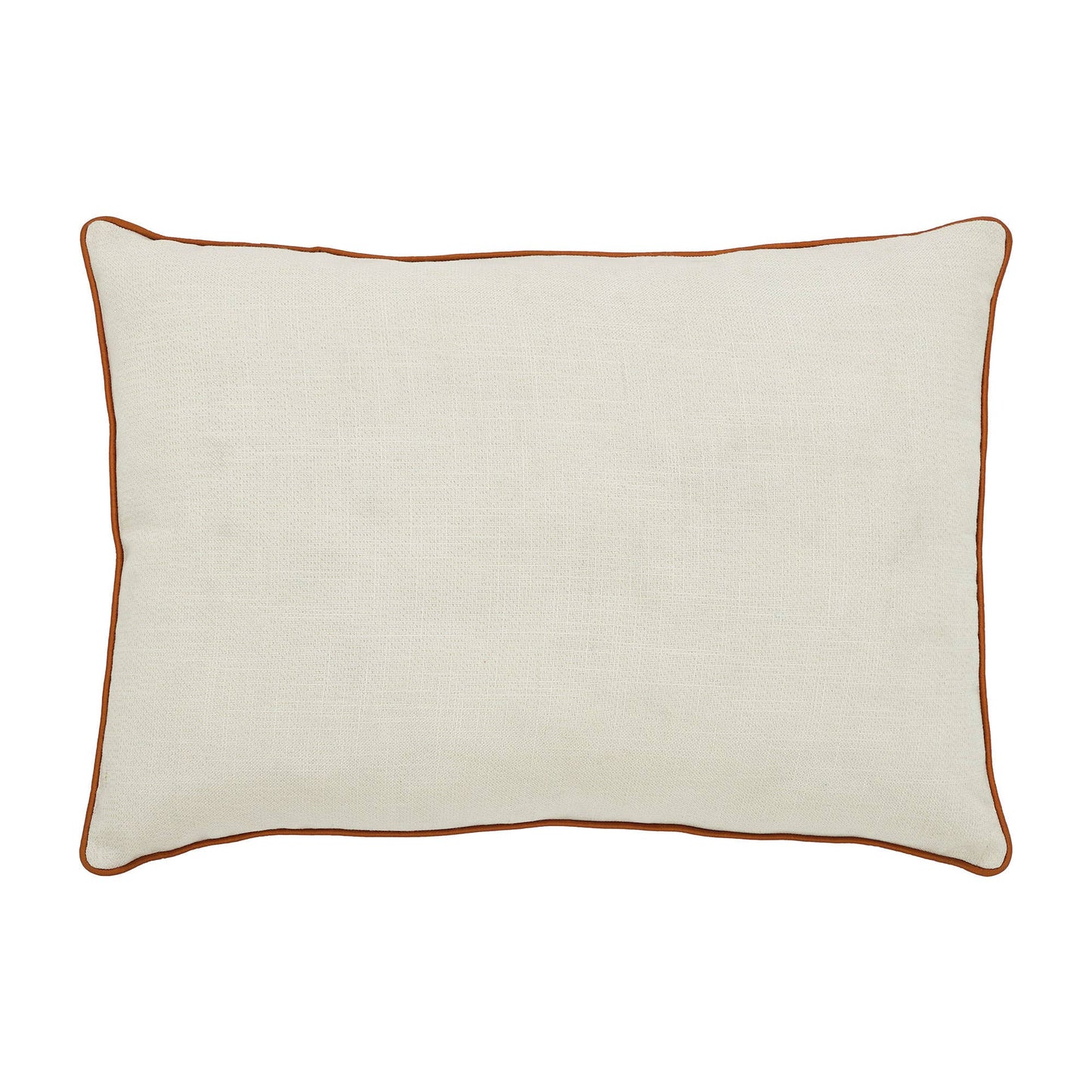 Embroidered Jack O Lantern Halloween Throw Pillow 14x20