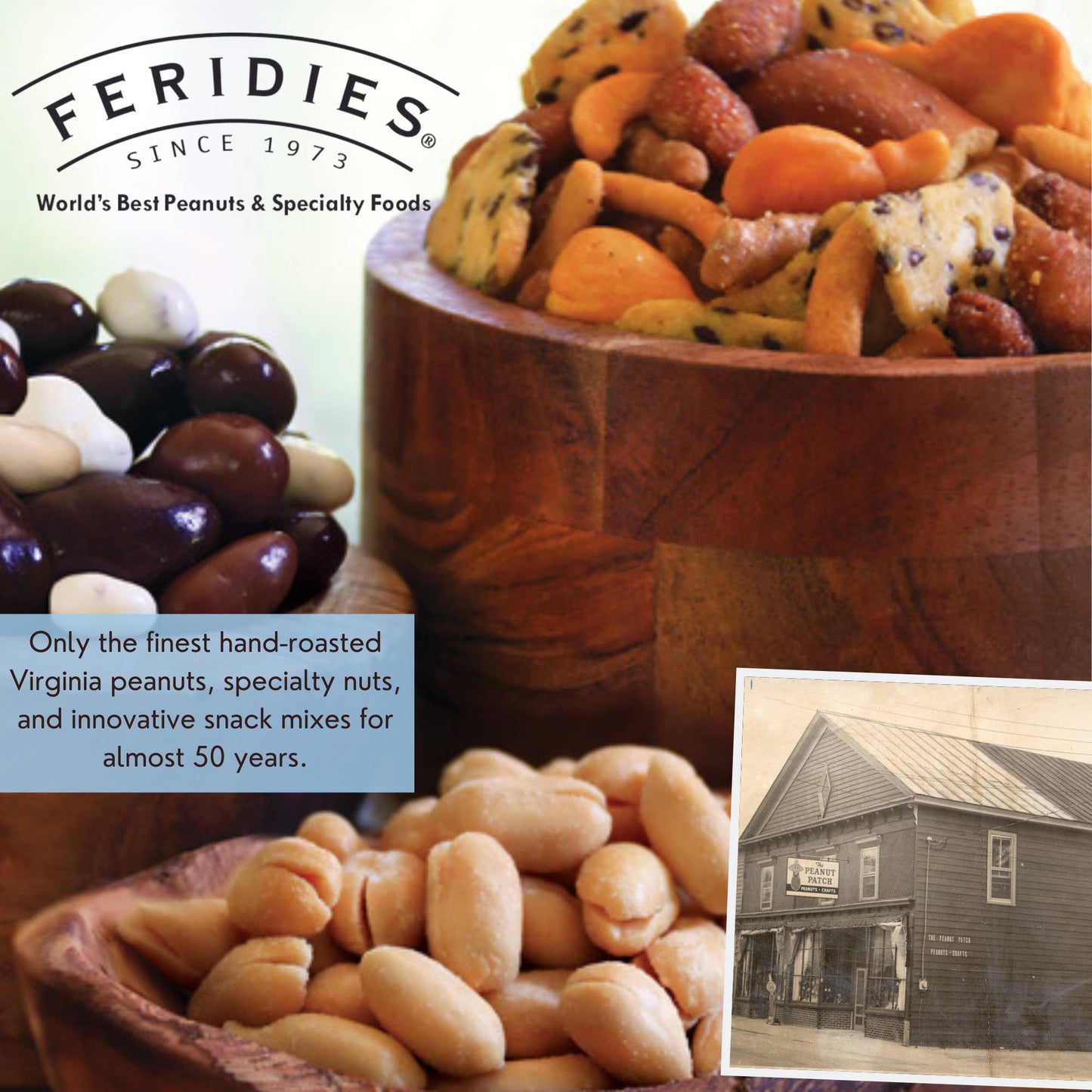 18oz Tin Honey Roasted Virginia Peanuts