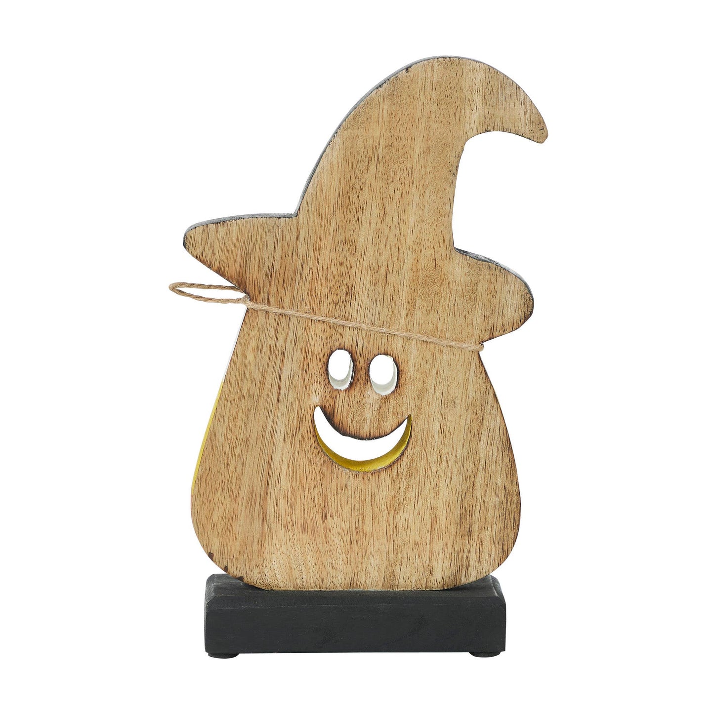Halloween Candy Corn Figurine Witch Hat Fall Farmhouse Decor