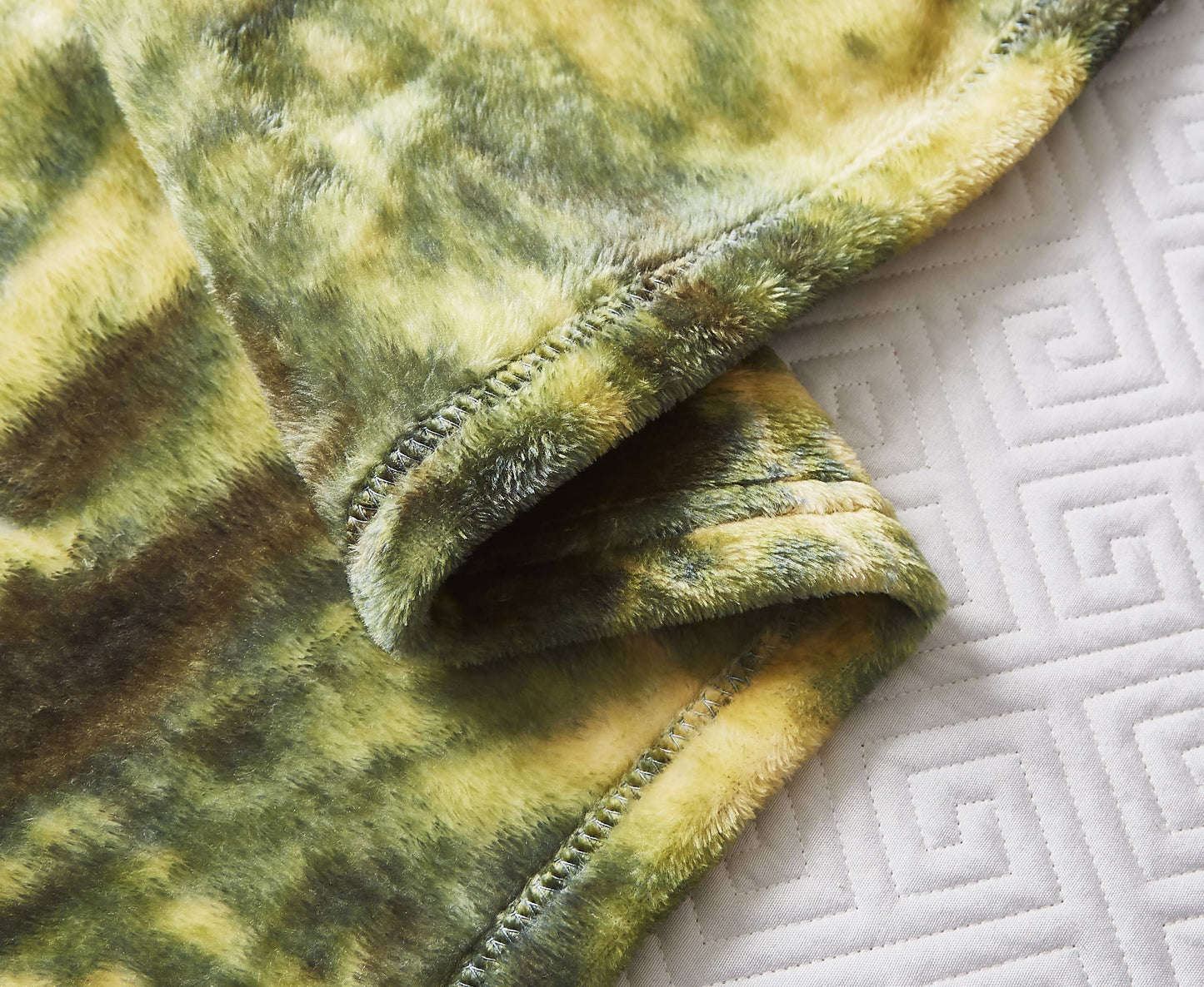 "Patriotic Tractor"  1-Ply Faux Fur Everyday Blanket