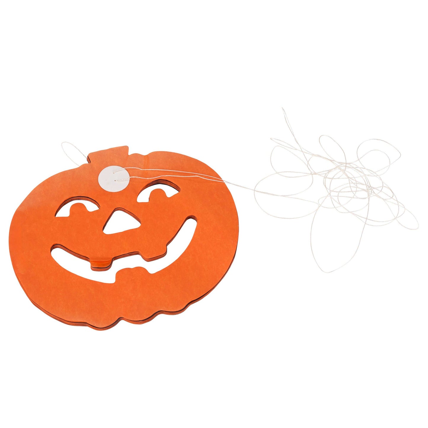 Pumpkin Bat Paper Garland Set